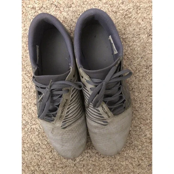 Nike Phantom Venom Elite FG Cleats Grey ACC Adult Size 10 - Picture 3 of 8